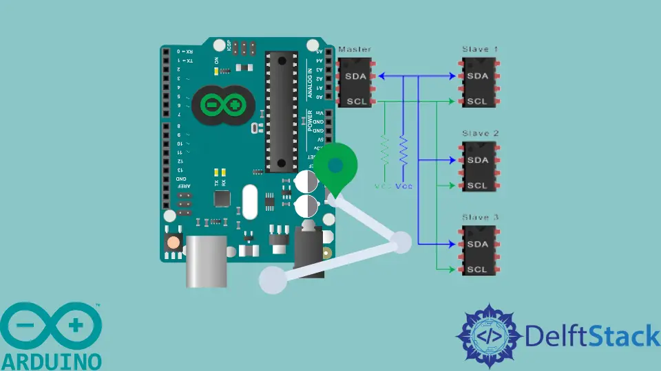 Selección de pines para I2c en un Arduino Uno