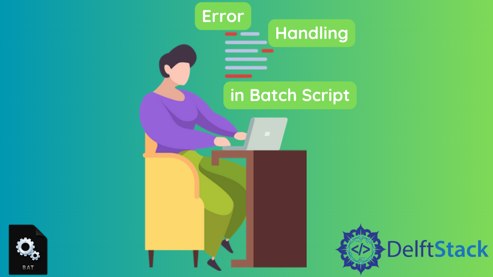 Manejo de errores en secuencias de Batch comandos