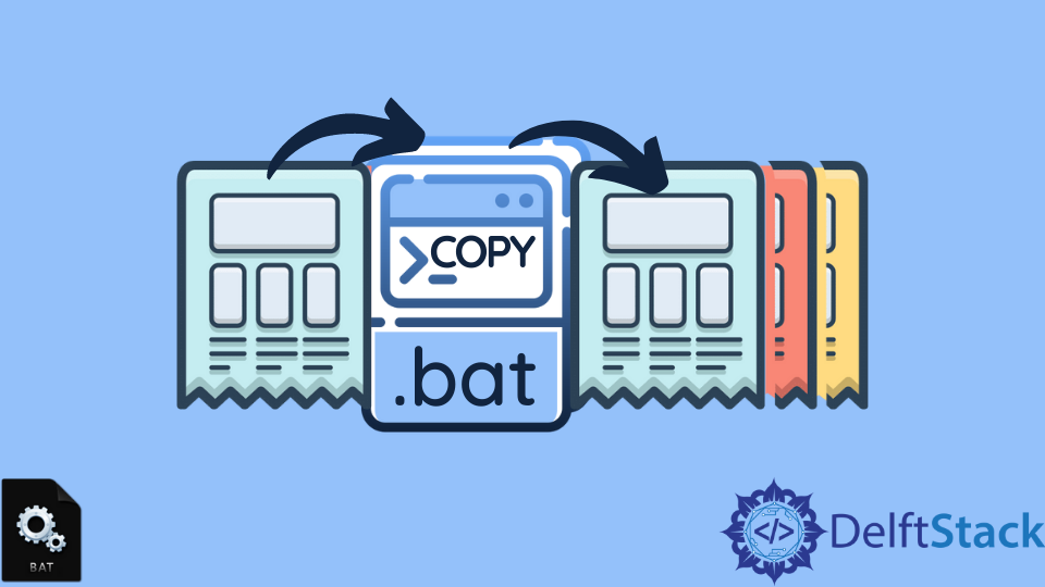 Copy file with Batch Script