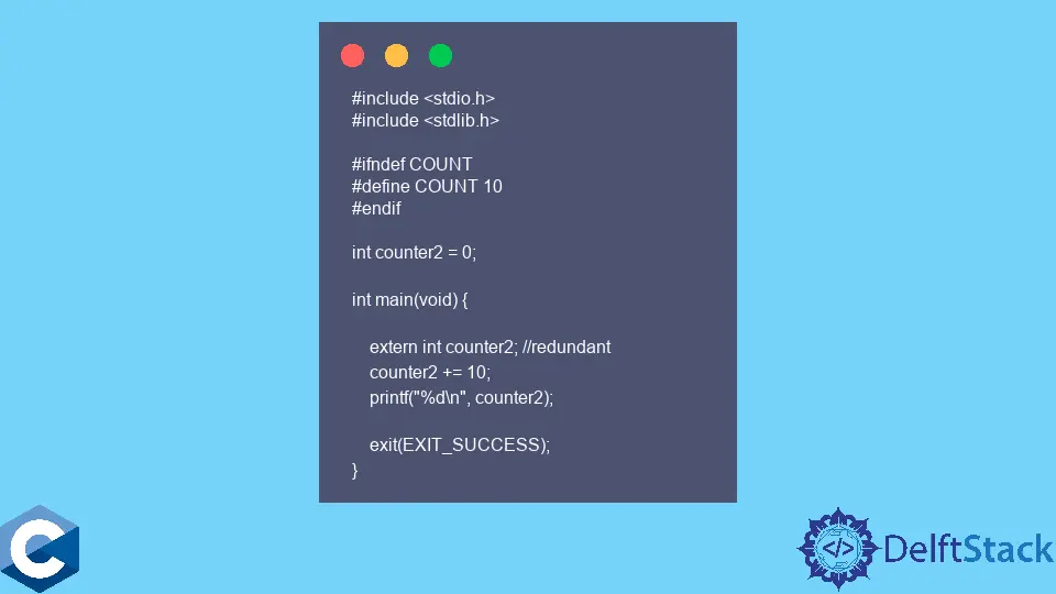 The extern Keyword in C