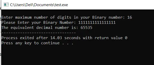 Output of the array method