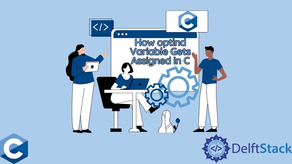 How Optind Variable Gets Assigned in C