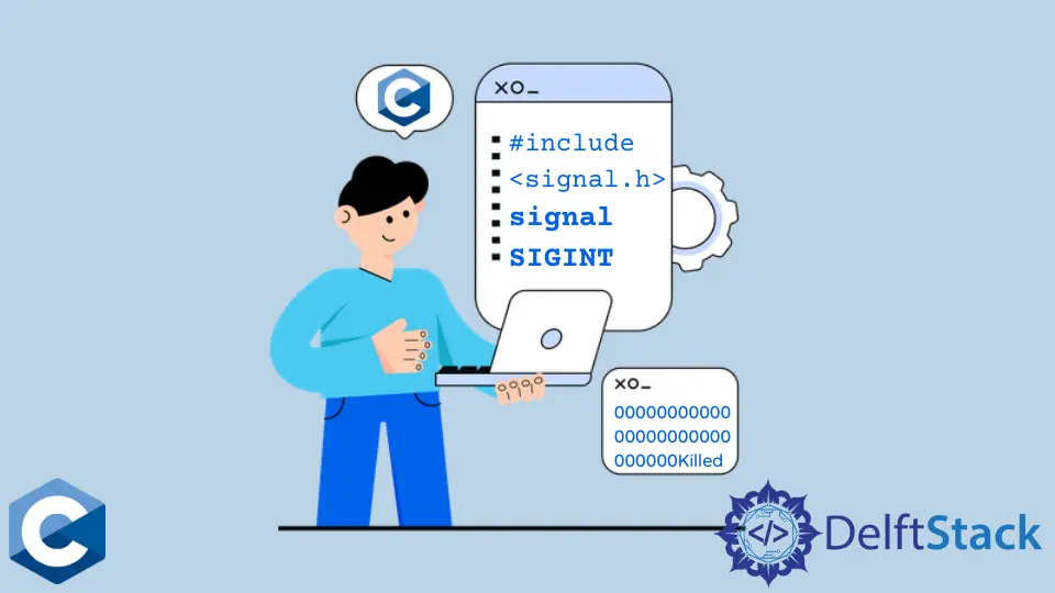 Behandeln Sie das SIGINT-Signal in C