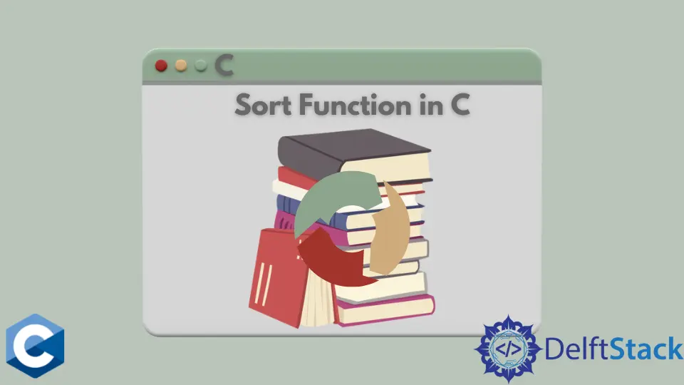 How to Sort Function in C
