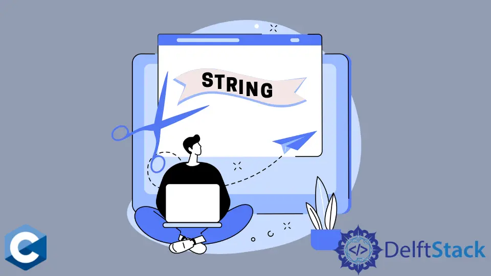 How to Trim a String in C