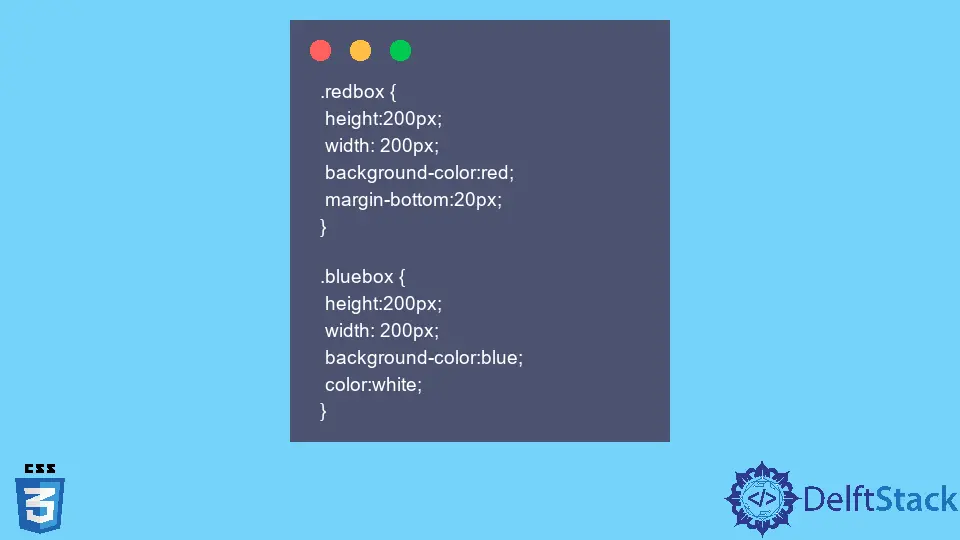 Verwendung von margin und padding in CSS