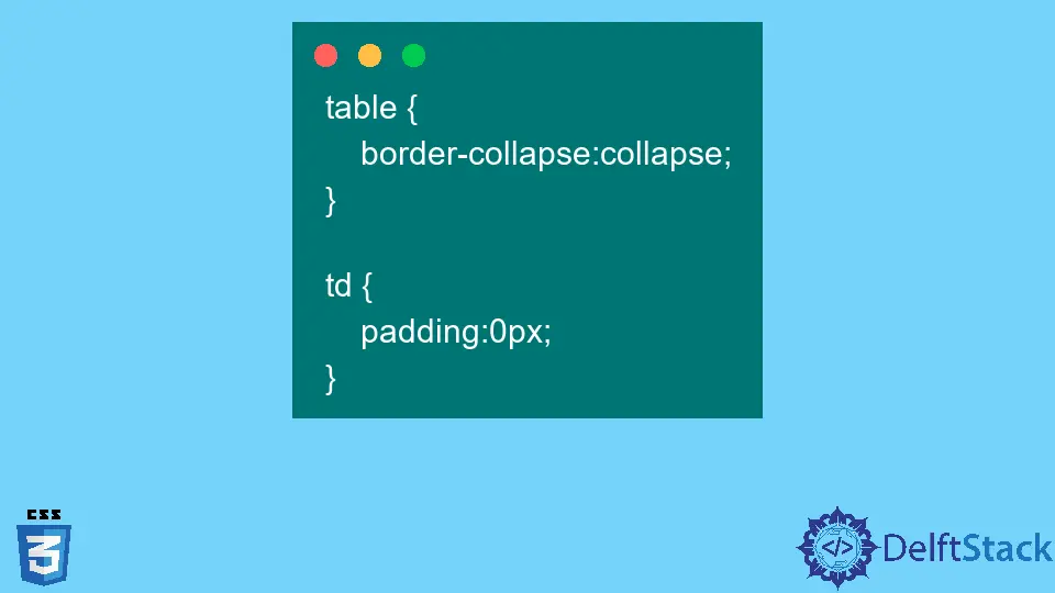 How to Use Cell Padding in Table in CSS