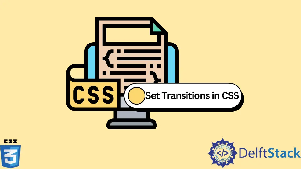 Definir transições em CSS