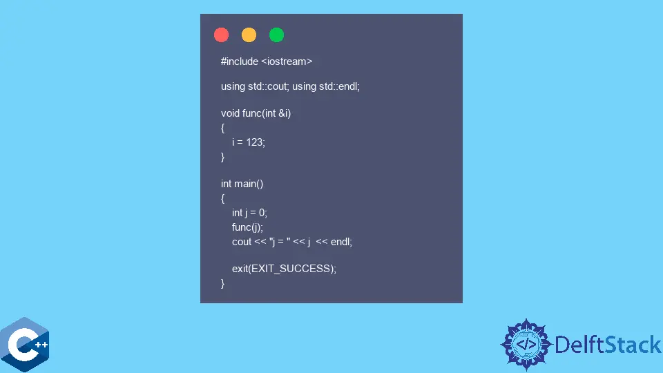 Aufruf per Referenz vs. Aufruf per Wert in C++