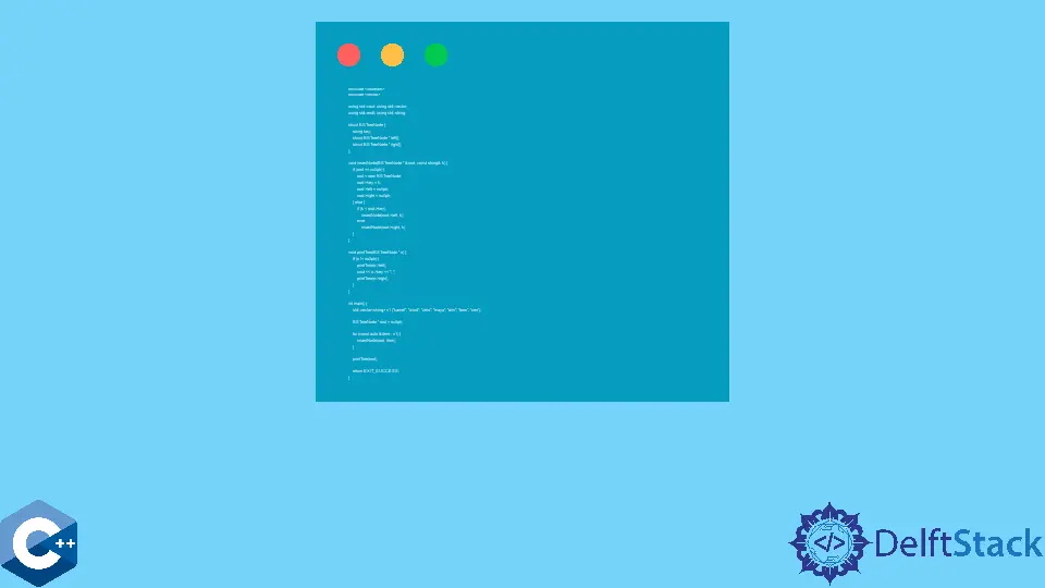 How to Implement a Binary Search Tree Data Structure in C++