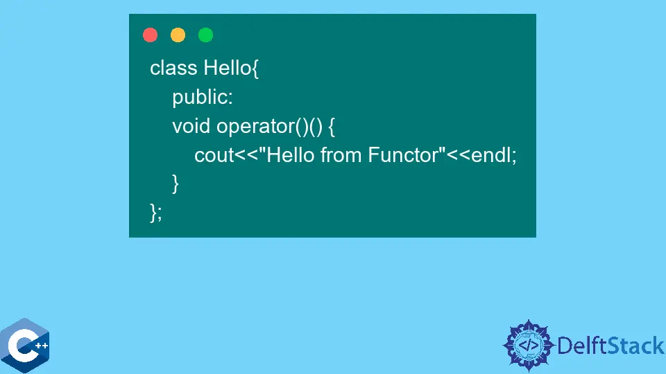 Functors in C++