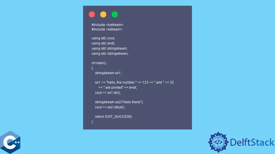 Utiliser la classe STL Stringstream en C++