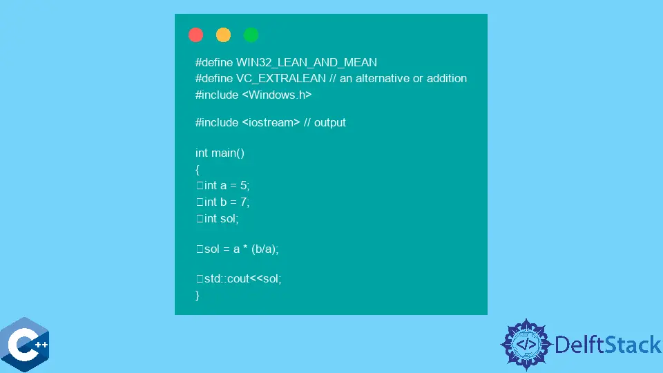 Enhance Effectiveness of windows.h in C++