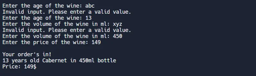 Validate User Input in C++ Using a Custom-Defined Function