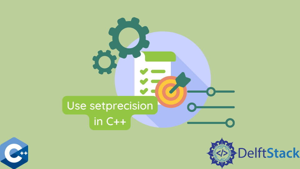 Como usar o setprecision em C++