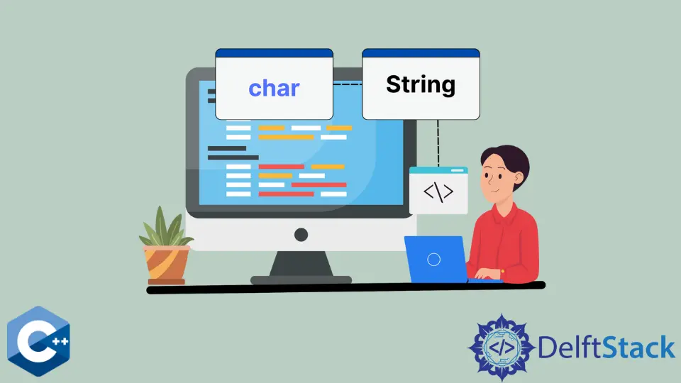 Converti array di caratteri in stringa in C++