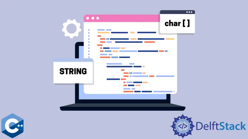 Wie konvertiert man Zeichenketten in C++ in ein Char-Array