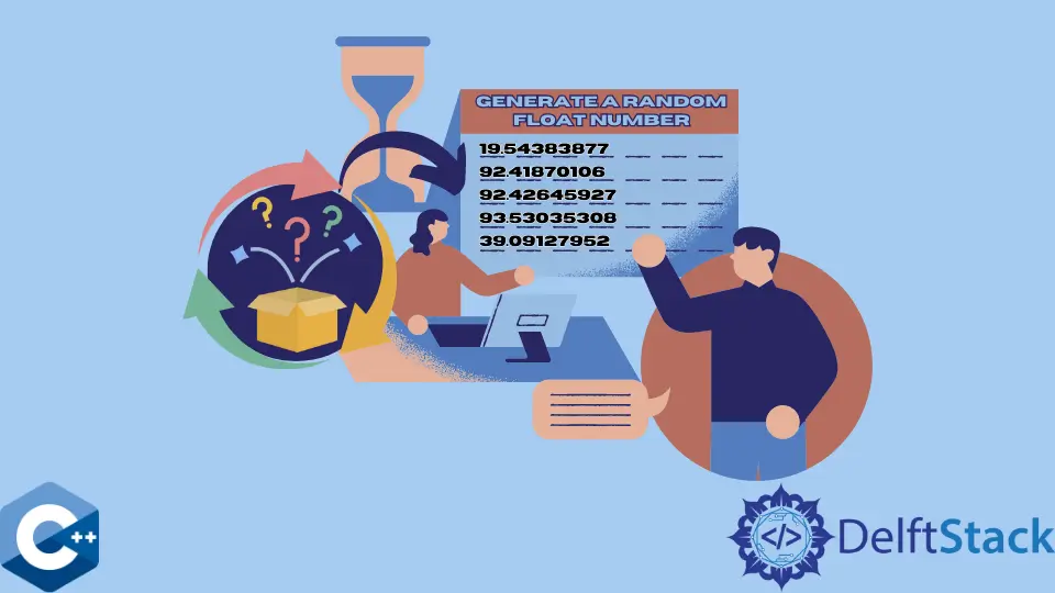 How to Generate a Random Float Number in C++