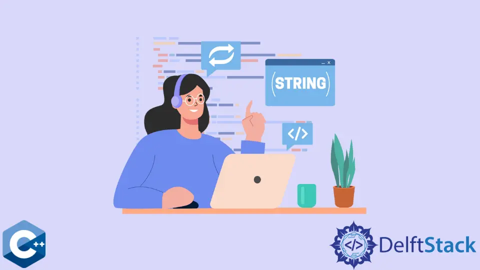 Como reverter uma string em C++