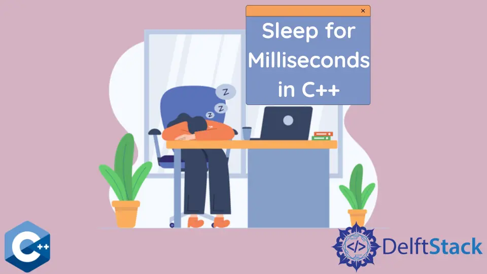 Como dormir durante milissegundos em C++