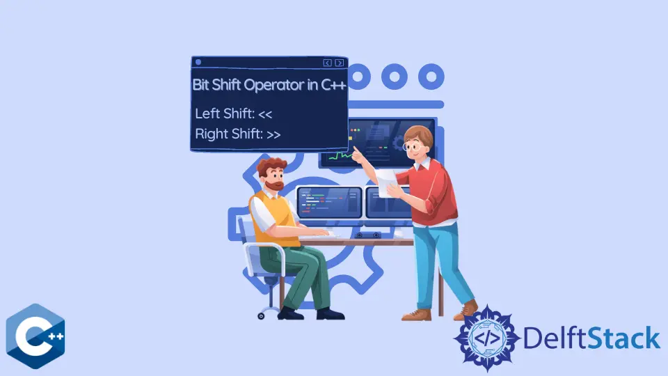 Bit Shift Operator in C++