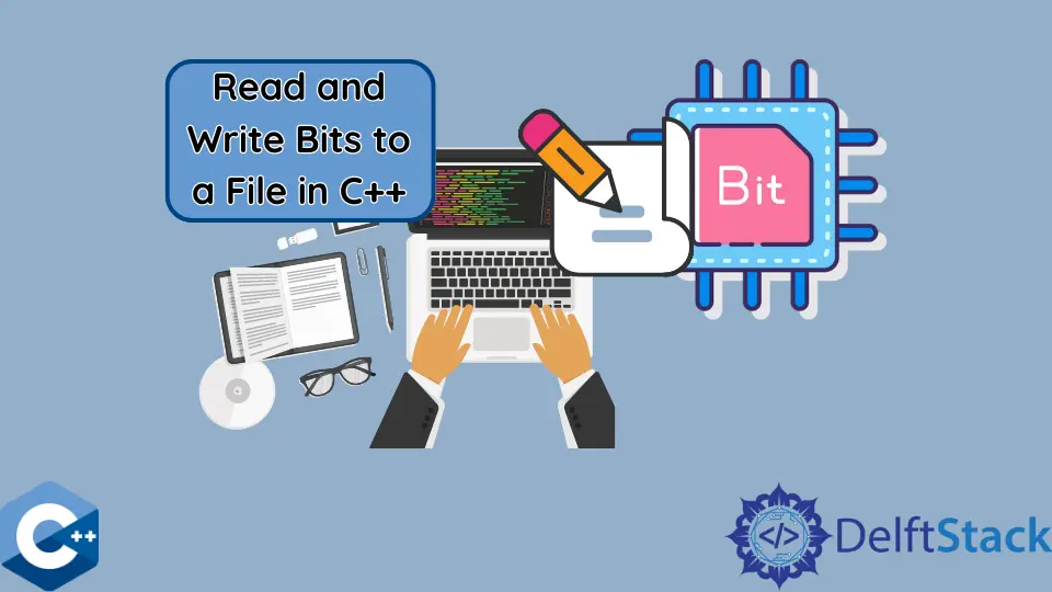 Lesen und Schreiben von Bits in eine Datei in C++