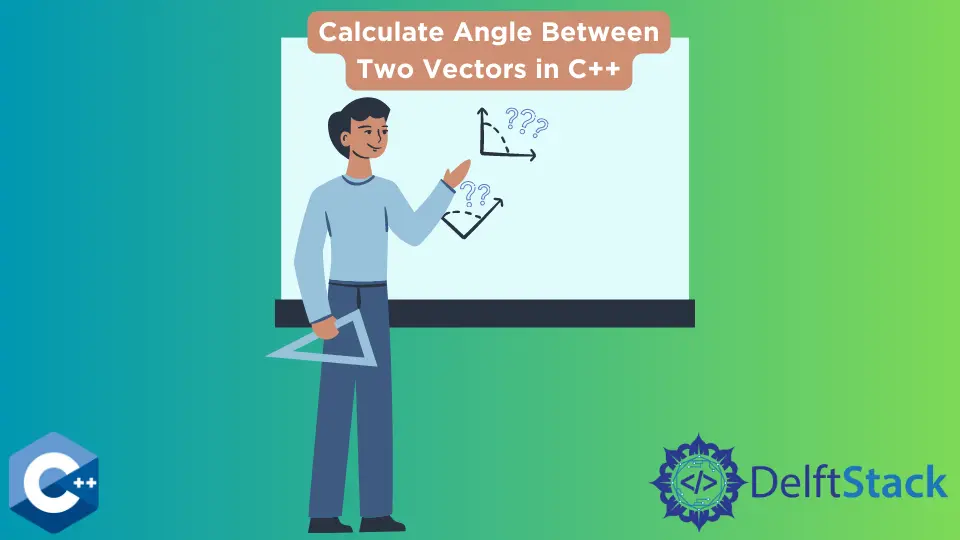Berechnen Sie den Winkel zwischen zwei Vektoren in C++