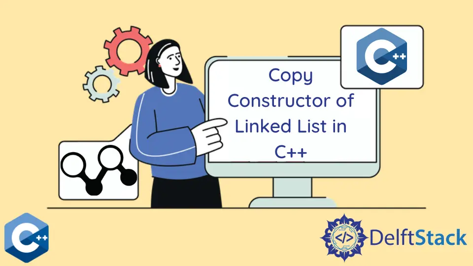 Kopieren den Konstruktor der verketteten Liste in C++
