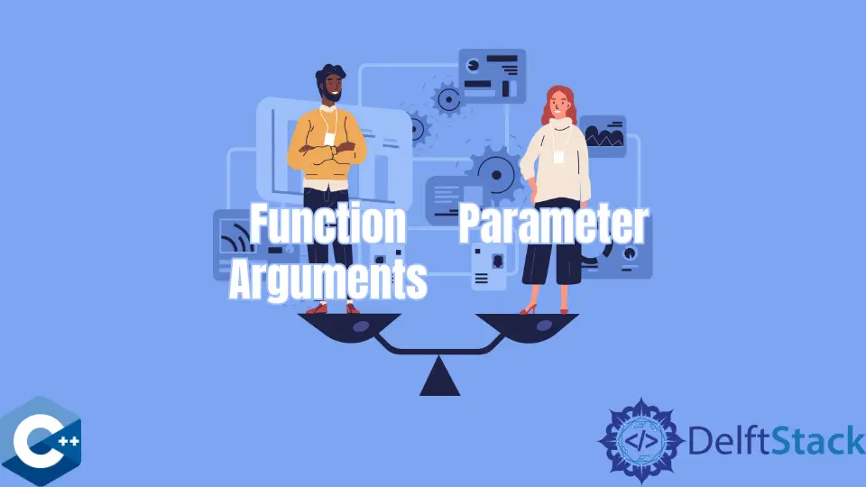 Der Unterschied zwischen Funktionsargumenten und Parametern in C++