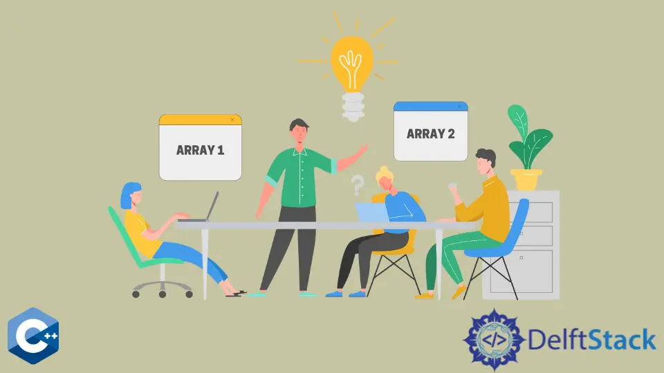 Confronta gli array in C++