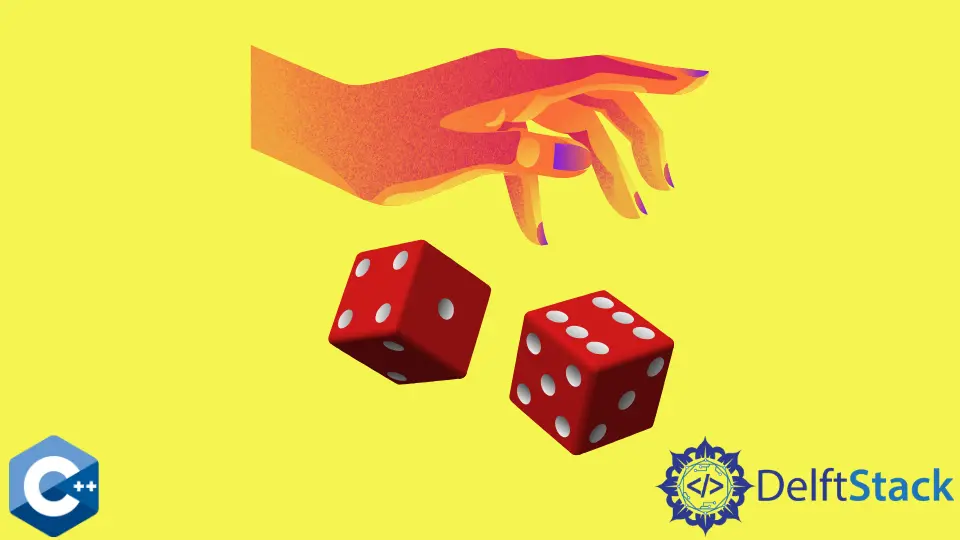 How to Generate Random Values by Dice Roll in C++