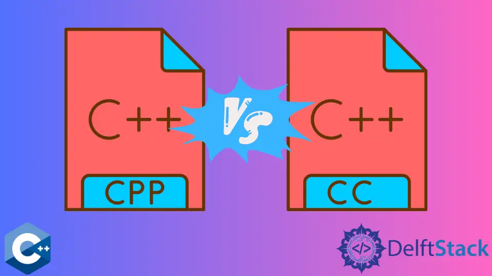 C++ での.cc ファイル拡張子と.cpp ファイル拡張子の違い