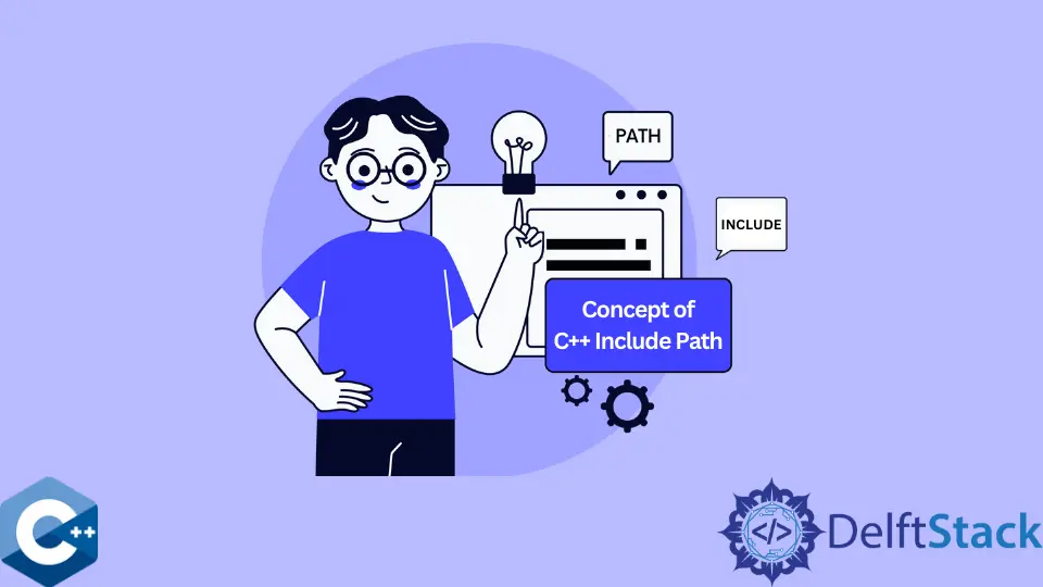 Concepto de ruta de inclusión de C++