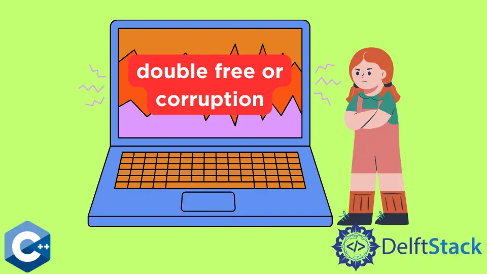 Double Free or Corruption Error in C++