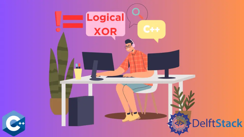 XOR lógico en C++