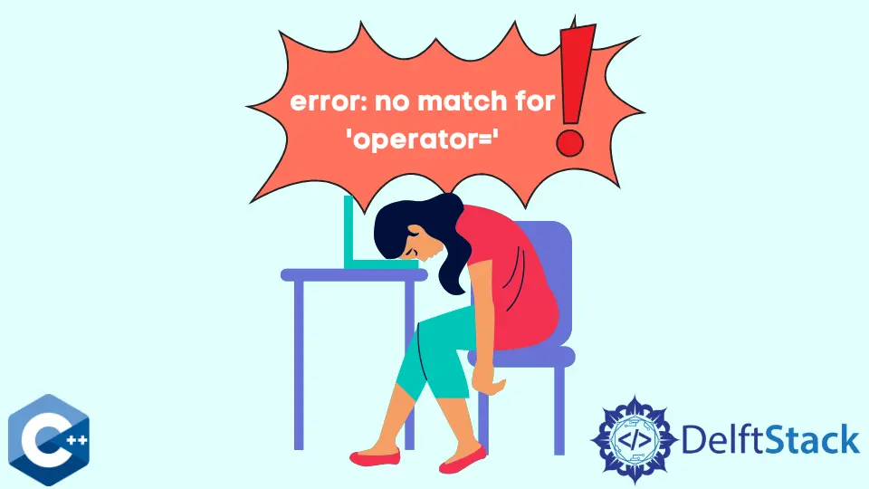 The new Keyword and No Match for Operator Error in C++