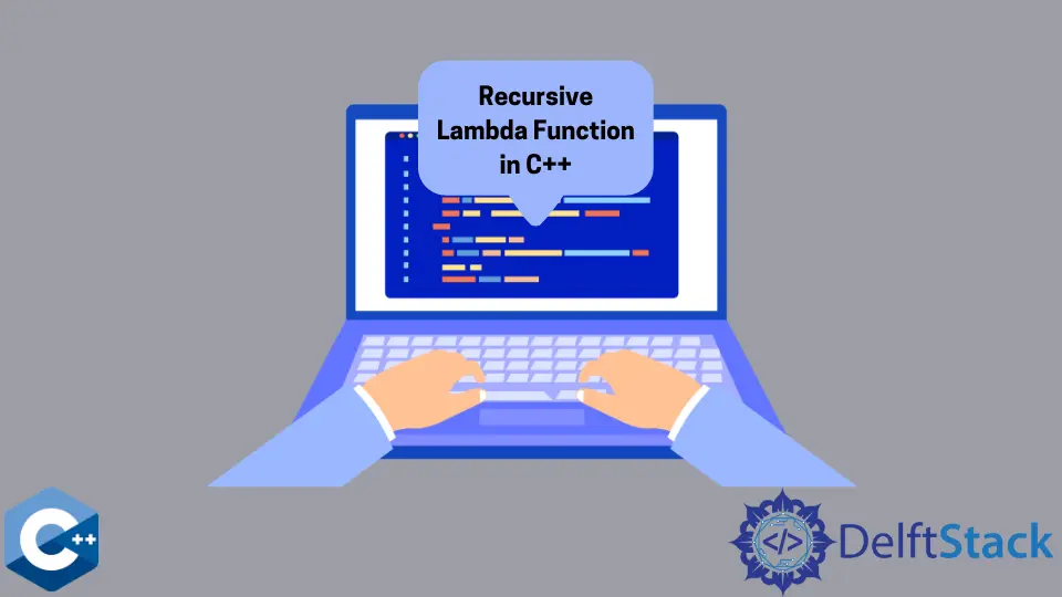 Función Lambda recursiva en C++