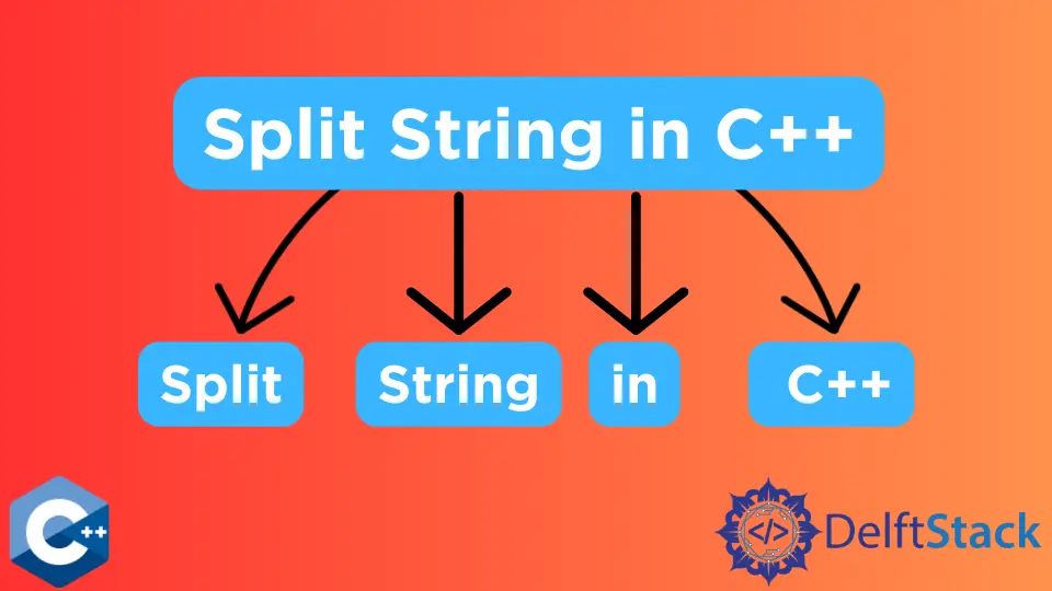 Cadena dividida en C++