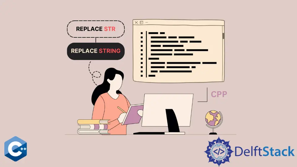 How to Replace a Part of the String in C++