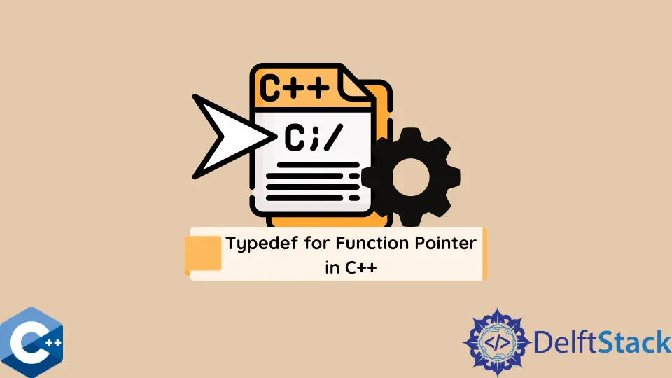 Typedef für Funktionszeiger in C++