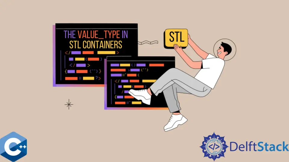 The value_type in STL Containers in C++