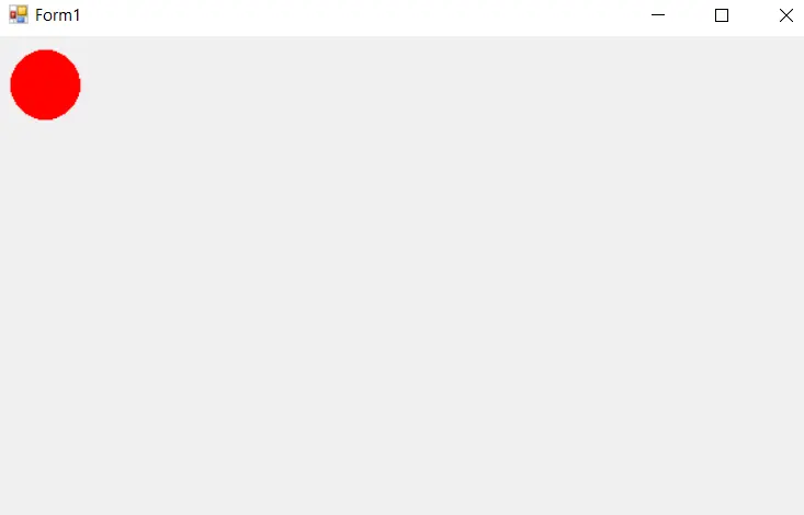 Use the FillEllipse() method to Fill Circles in C