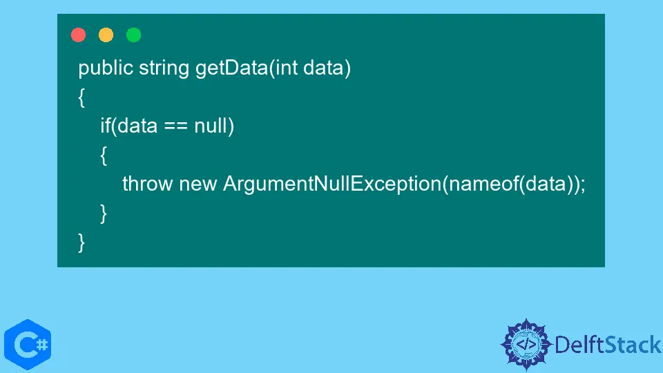 The nameof Expression in C#