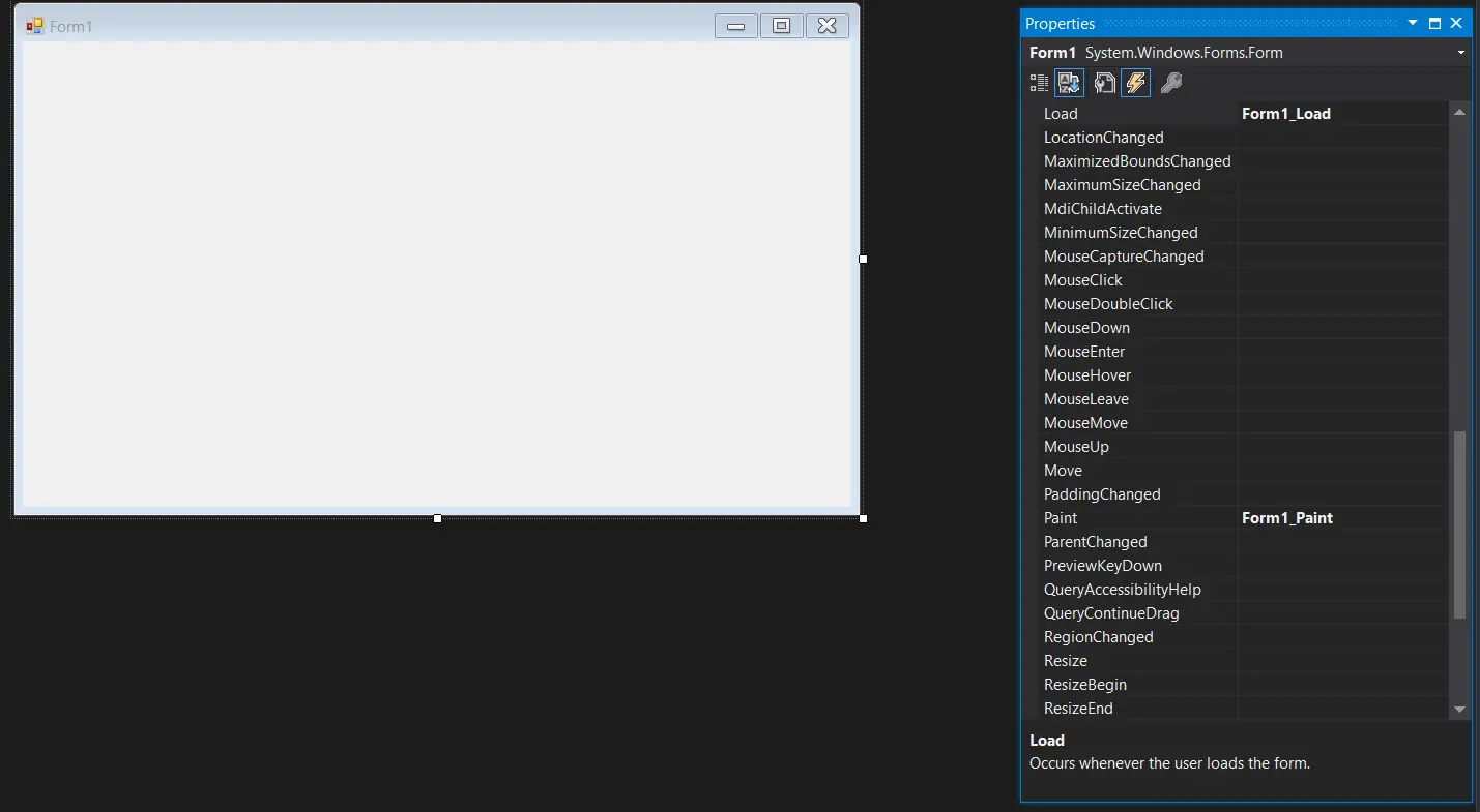 change properties in .NET Framwork