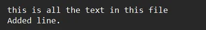 csharp append to text file - output 3