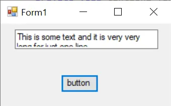 c# textbox new line