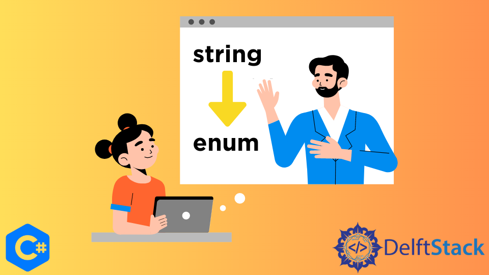 C# Converter String em Enum