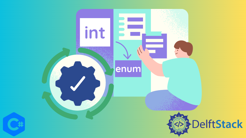 Konvertieren Sie Int in Enum in C#