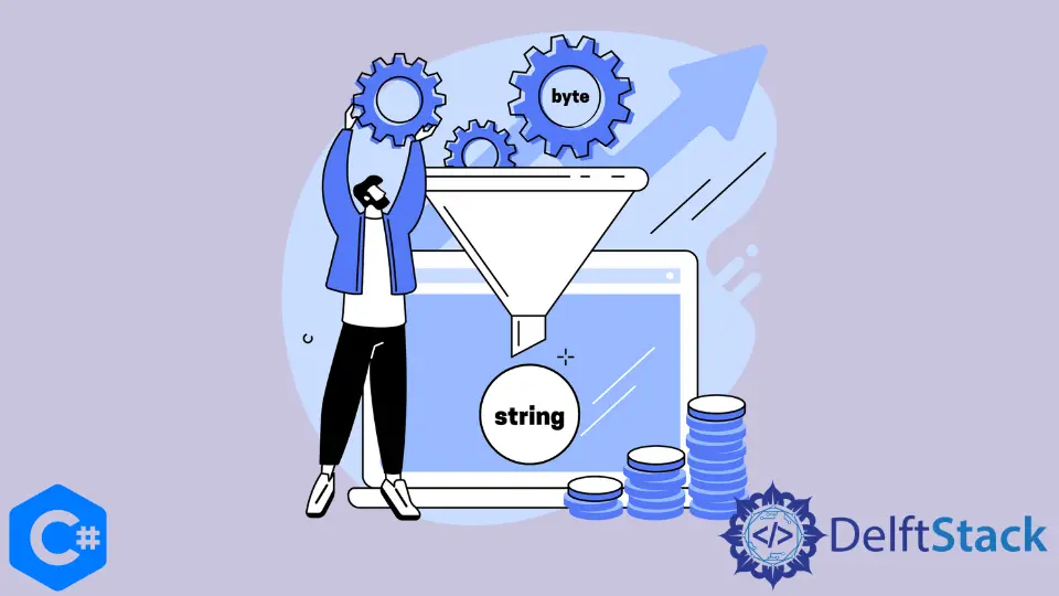 C# Converter array de bytes em string