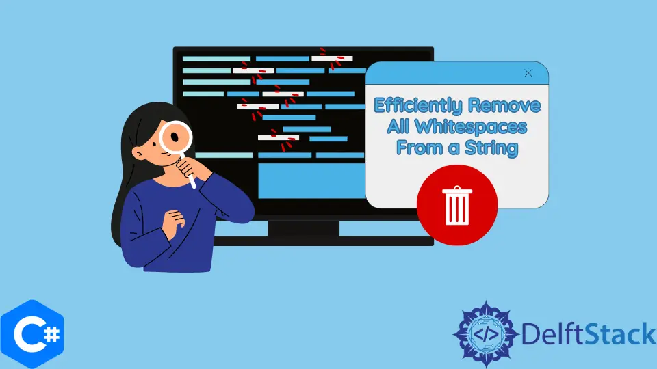 How to Efficiently Remove All Whitespaces From a String in C#